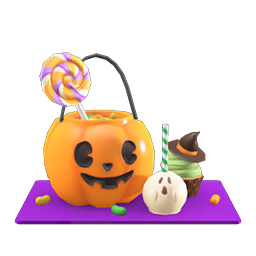 ハロウィンなおかしプレート