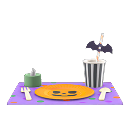 ハロウィンテーブルセッティング